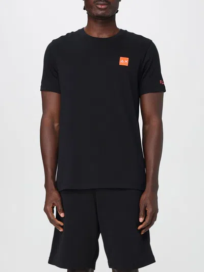Sun68 Polo Shirt  Men Color Black