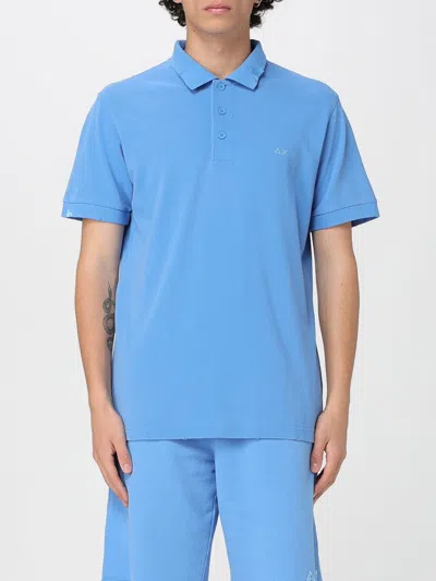 Sun68 Polo Shirt  Men Color Blue