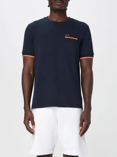 Sun68 Polo Shirt  Men Color Blue