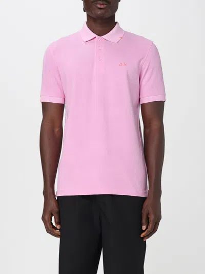 Sun68 Polo Shirt  Men Color Geranium