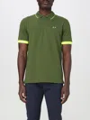 Sun68 Polo Shirt  Men Color Green In グリーン