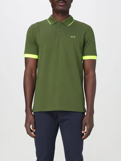 Sun68 Polo Shirt  Men Color Green In グリーン