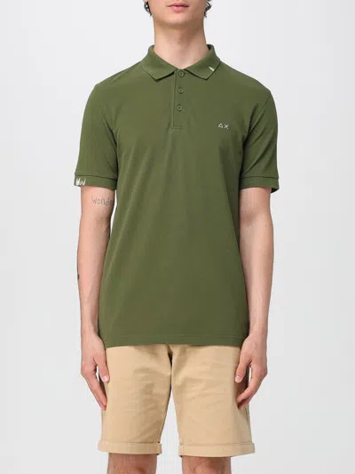 Sun68 Polo Shirt  Men Color Green
