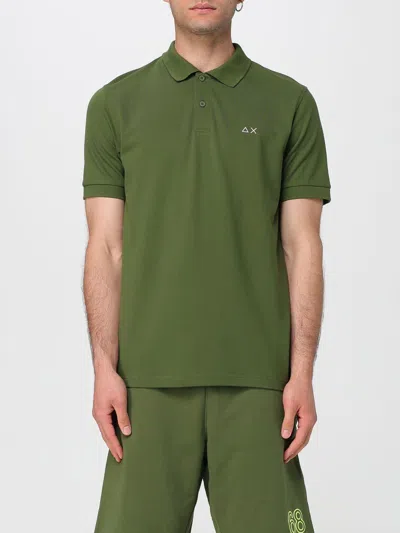 SUN68 POLO SHIRT SUN68 MEN COLOR GREEN,G94109012