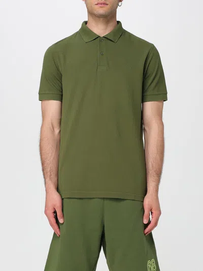 Sun68 Polo Shirt  Men Color Moss Green