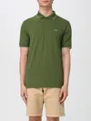Sun68 Polo Shirt  Men Color Moss Green