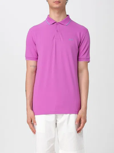 Sun68 Polo Shirt  Men Color Ruby