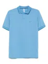 Sun 68 Sun68 Polo Shirt With Logo In Blue