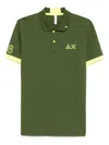 Sun68 Polo Shirt With Logo In Green