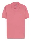 Sun 68 Sun68 Polo Shirt With Logo In Pink