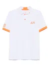 Sun68 Polo Shirt With Logo In White