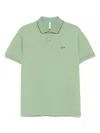 Sun 68 Sun68 Polo Shirt With Logo In Green