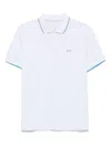 Sun 68 Sun68 Polo Shirt With Logo In White