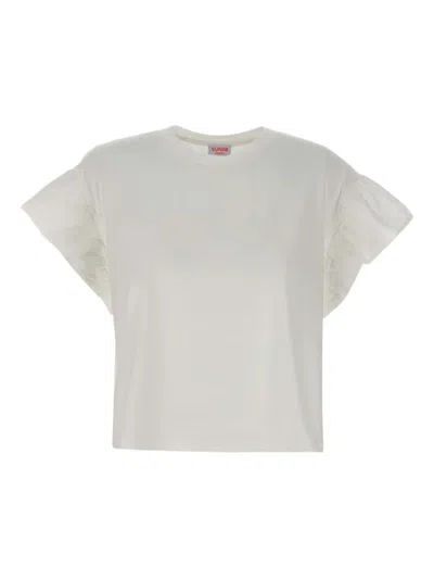 Sun68 Ruffled T-shirt