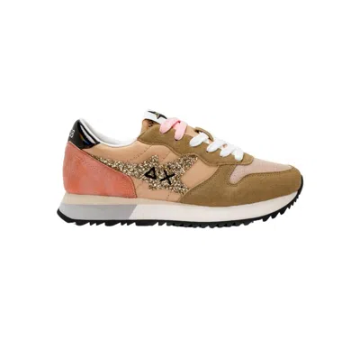 Sun68-scarpe Sun68 Scarpe - Stargirl Glitter Beige Z34211 In Sand