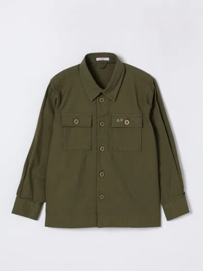 Sun68 Shirt  Kids Color Green