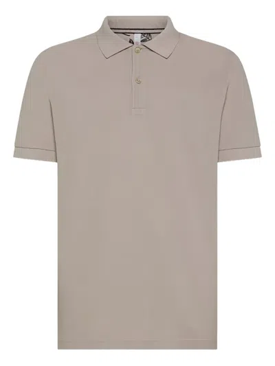 Sun68 Short-sleeve Polo Shirt In Gray