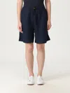 Sun68 Short  Woman Color Blue