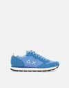 Sun 68 Tom Suede Sneakers In Blue
