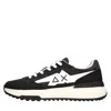 Sun 68 Sun68 Niki 2.0 Solid Black Sneakers In Black