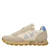 Sun 68 Sun68 Sneakers Cream In Panna Pastello
