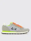Sun 68 Panelled Retro Runners In Gray