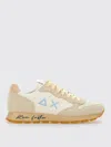 Sun 68 Sun68 Tom Vintage Sneakers In Sand Sky Blue In White