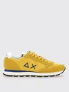 Sun 68 Panelled Sneakers In Yellow