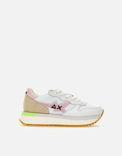 Sun68 Sneakers In White