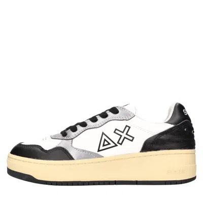 Sun68 Sneakers White In Bianco Chiari E Naturali