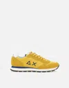 Sun 68 Panelled Sneakers In Yellow
