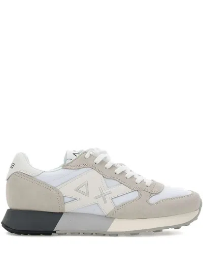 Sun68 Suede-panel Sneakers
