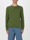 Sun 68 Cotton Sweater In Green