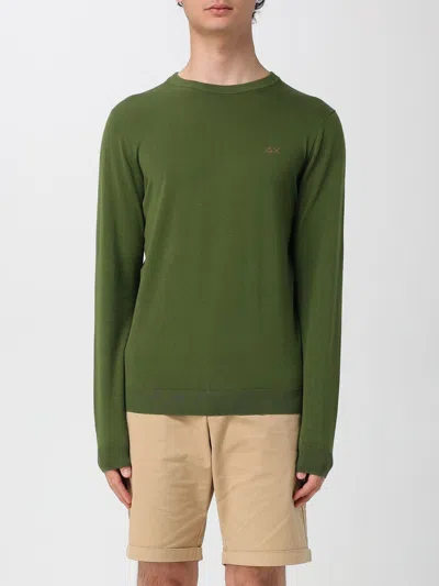 SUN 68 SWEATER SUN68 MEN COLOR GREEN,G92755012