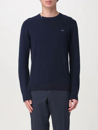 SUN 68 SWEATER SUN68 MEN COLOR NAVY,G65215045
