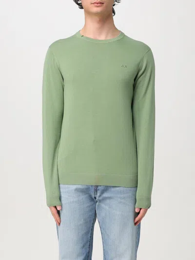 SUN 68 SWEATER SUN68 MEN COLOR SAGE,G65215036