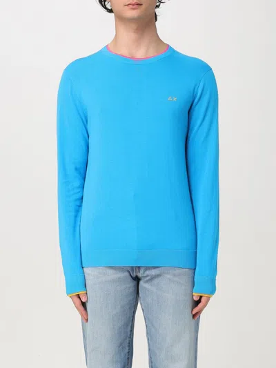 Sun68 Sweater  Men Color Teal