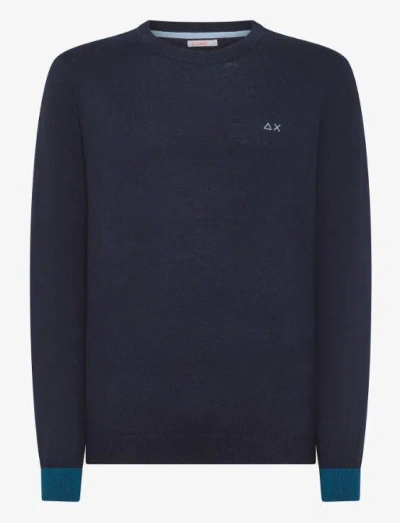 Sun68 Sweaters In Blue