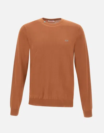 Sun68 Sweaters In Brown