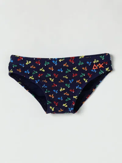 Sun68 Swimsuit  Kids Color Blue