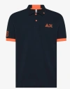 Sun68 T-shirt And Polo Shirt In Blue