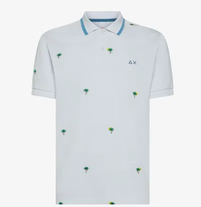 Sun68 T-shirt And Polo Shirt In White