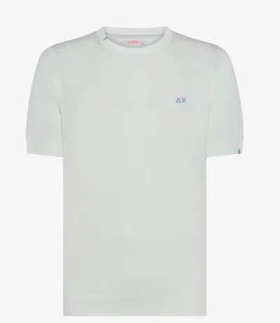 Sun68 T-shirt And Polo Shirt In White