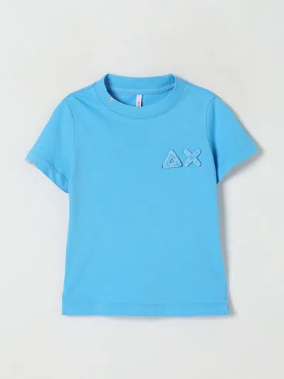Sun68 Babies' T-shirt  Kids Color Blue
