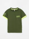 Sun 68 T-shirt Sun68 Kids Color Green