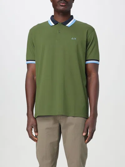 Sun68 T-shirt  Men Color Green In グリーン