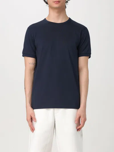 Sun68 T-shirt  Men Color Navy