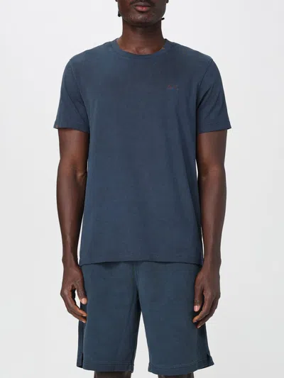 Sun68 T-shirt  Men Color Navy