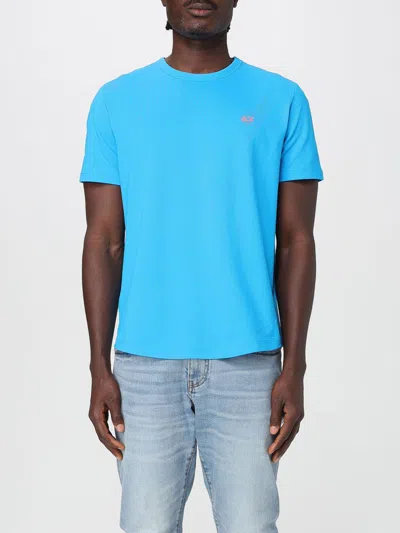 Sun68 T-shirt  Men Color Teal