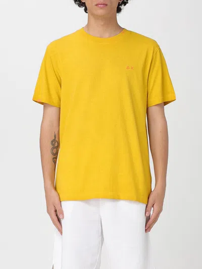 Sun68 T-shirt  Men Color Yellow